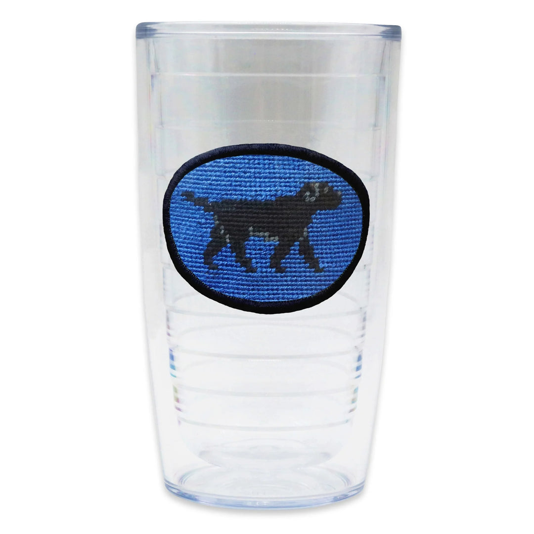 Smathers & Branson-Black Lab Walking Tervis Tumbler (Blueberry)