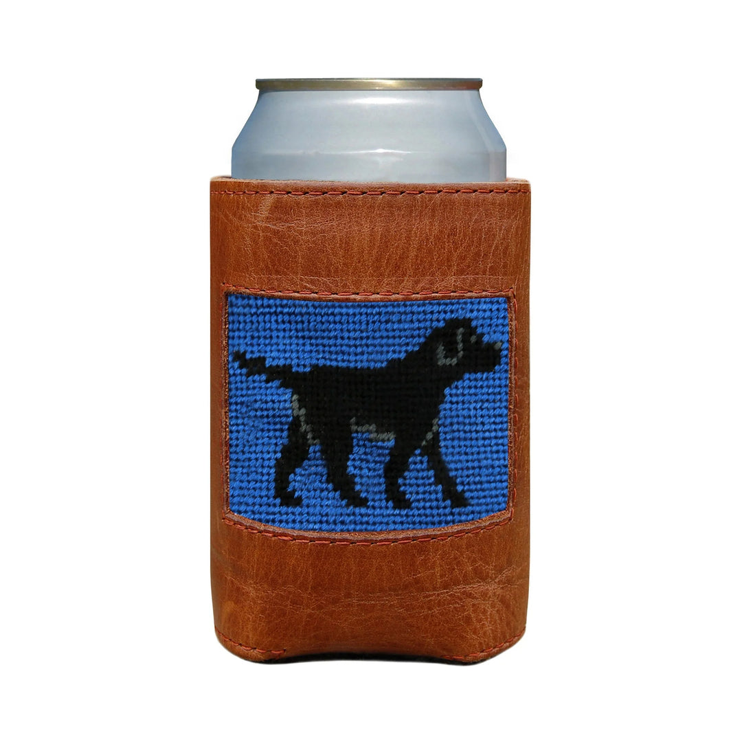 Smathers & Branson-Black Lab Walking Can Cooler (Blueberry)