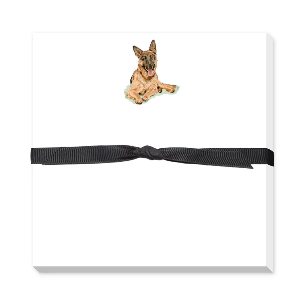 German Shepherd Doodle Notepad