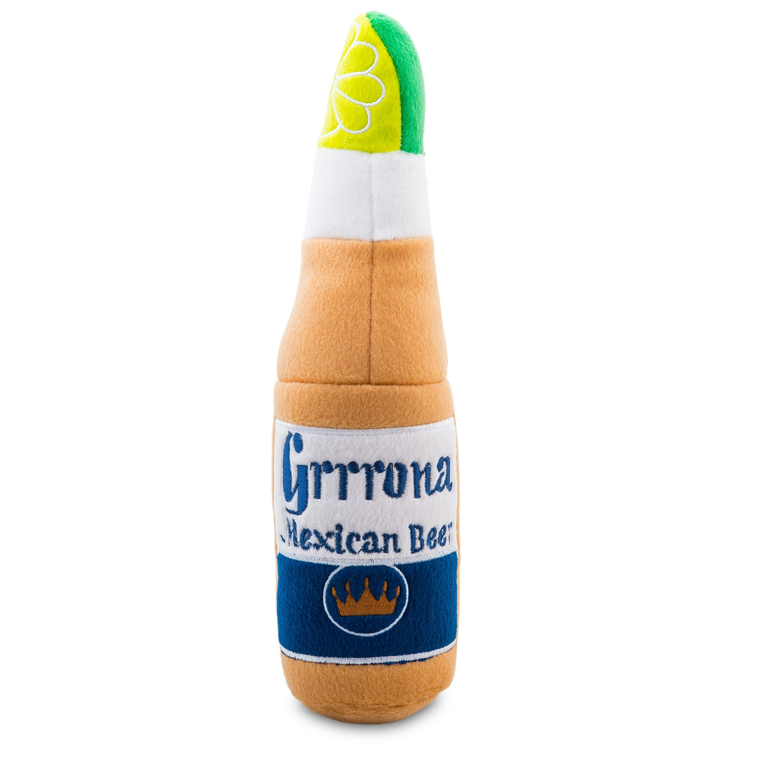 Grrrona Beer Bottle Toy Squeaker Dog Toy (Large)