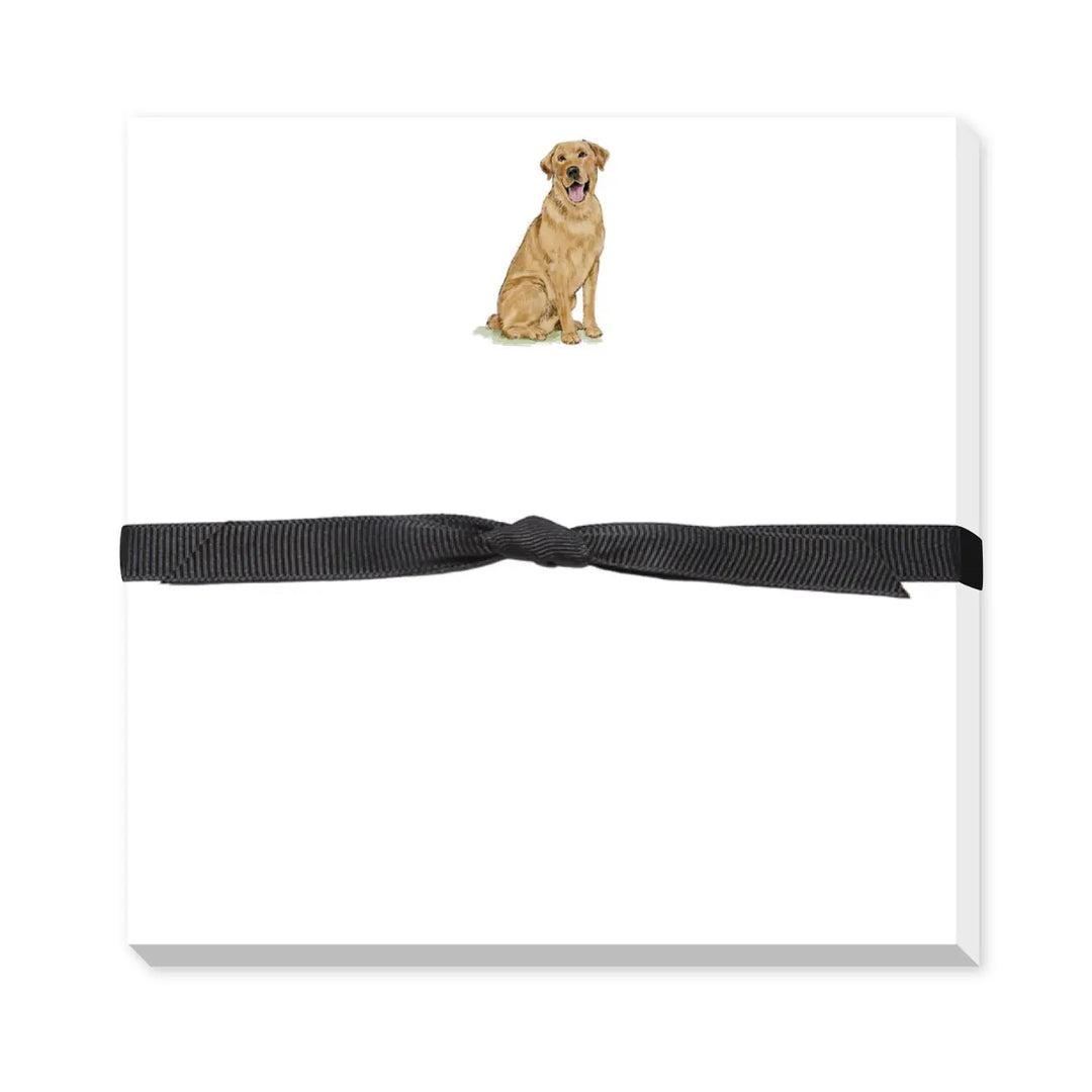 Yellow Lab Doodle Notepad