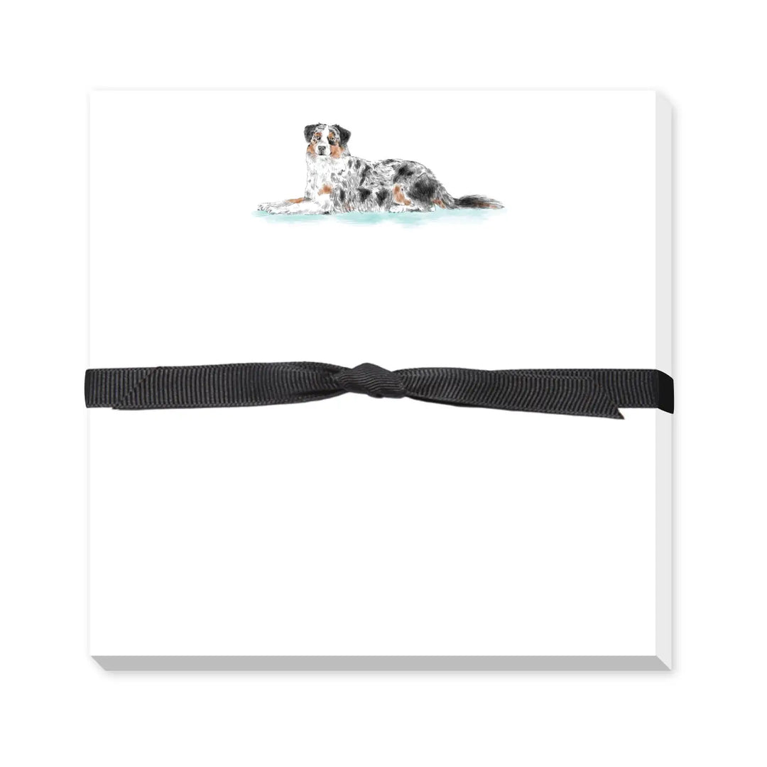 Austrailian Shepherd Doodle Notepad