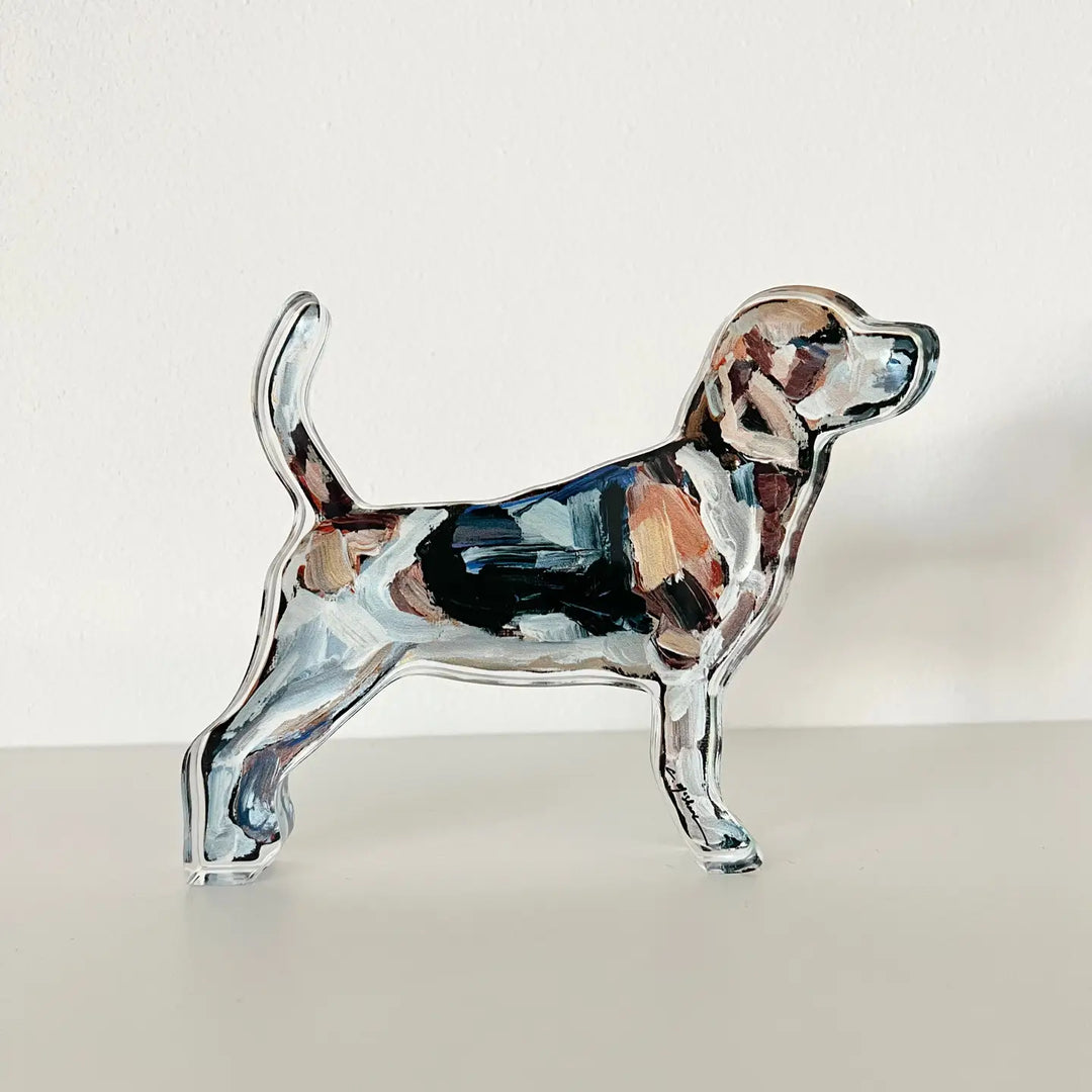 "Beagle" Acrylic Shelfie