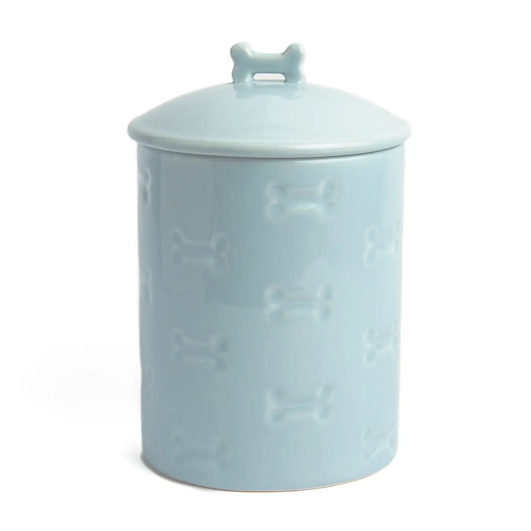 Manor Treat Jar (Blue)