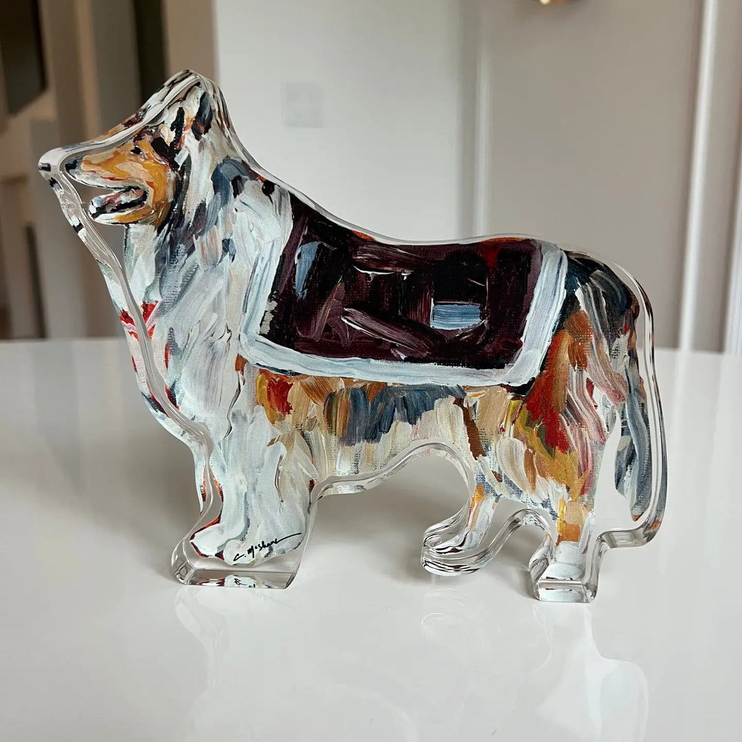 "Collie" Acrylic Shelfie