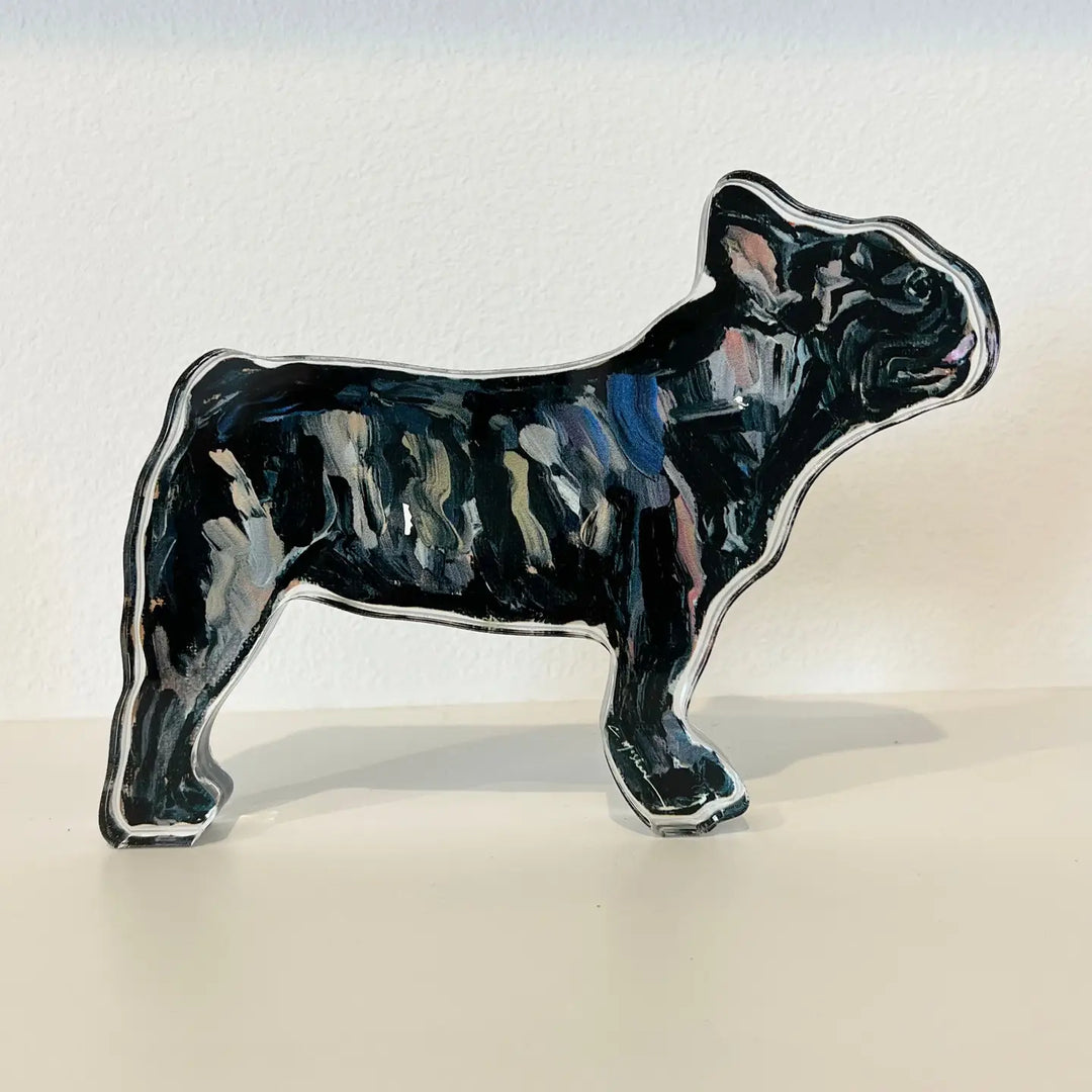 "Frenchie Brindle" Acrylic Shelfie