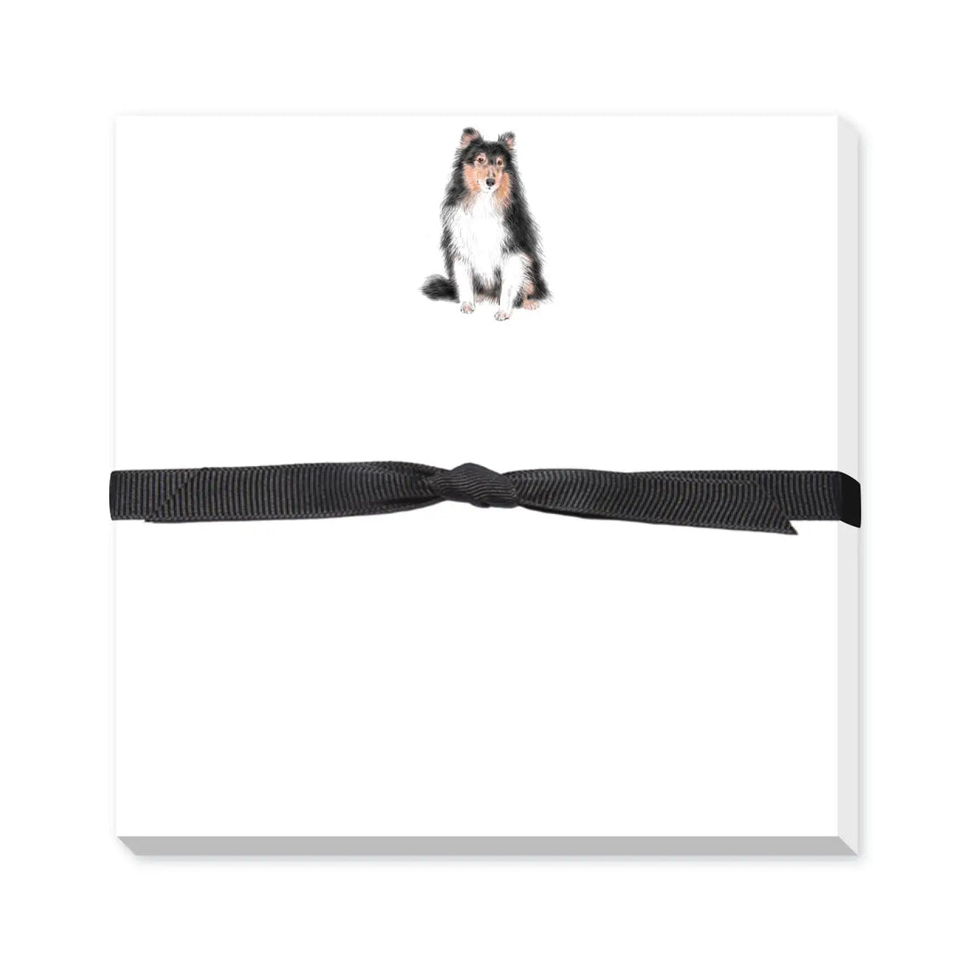 Shetland Sheepdog Doodle Notepad