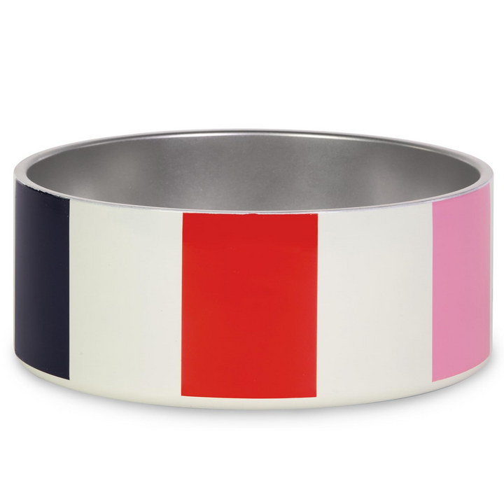 Kate Spade Adventure Stripe Pet Bowl
