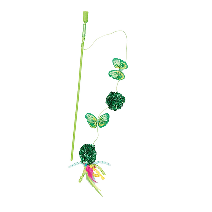 Ethical Butterfly & Mylar Cat Wand (3 Colors)