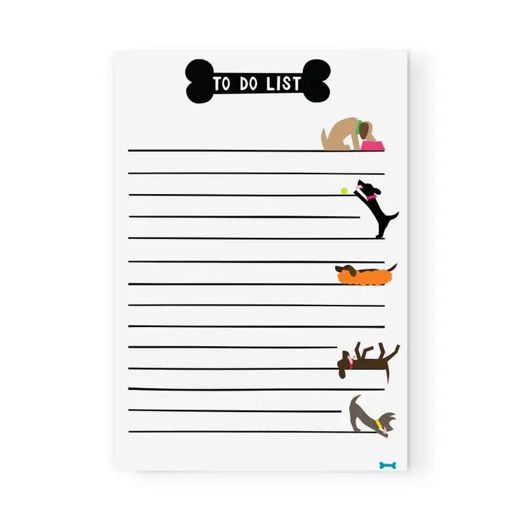 Doggie To Do Notepad
