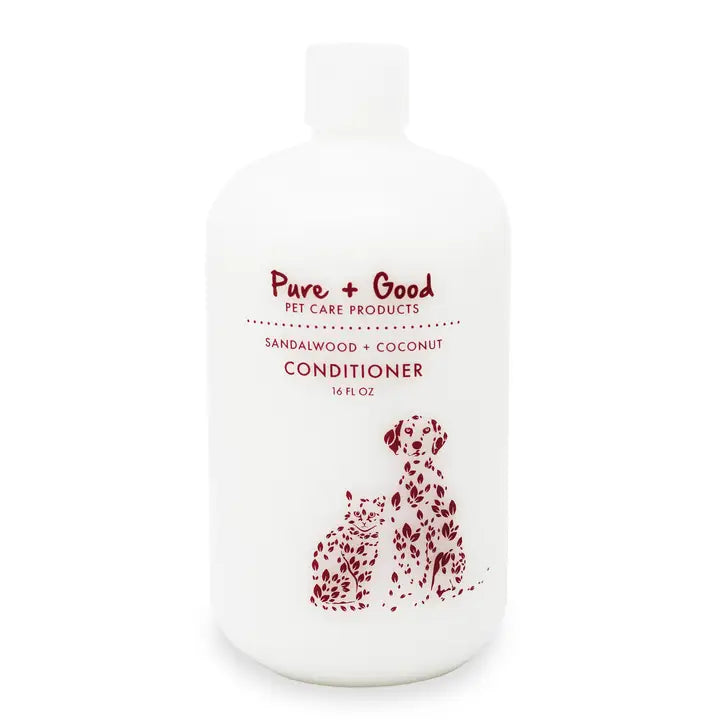 Dog & Cat Conditioner: Sandalwood + Coconut