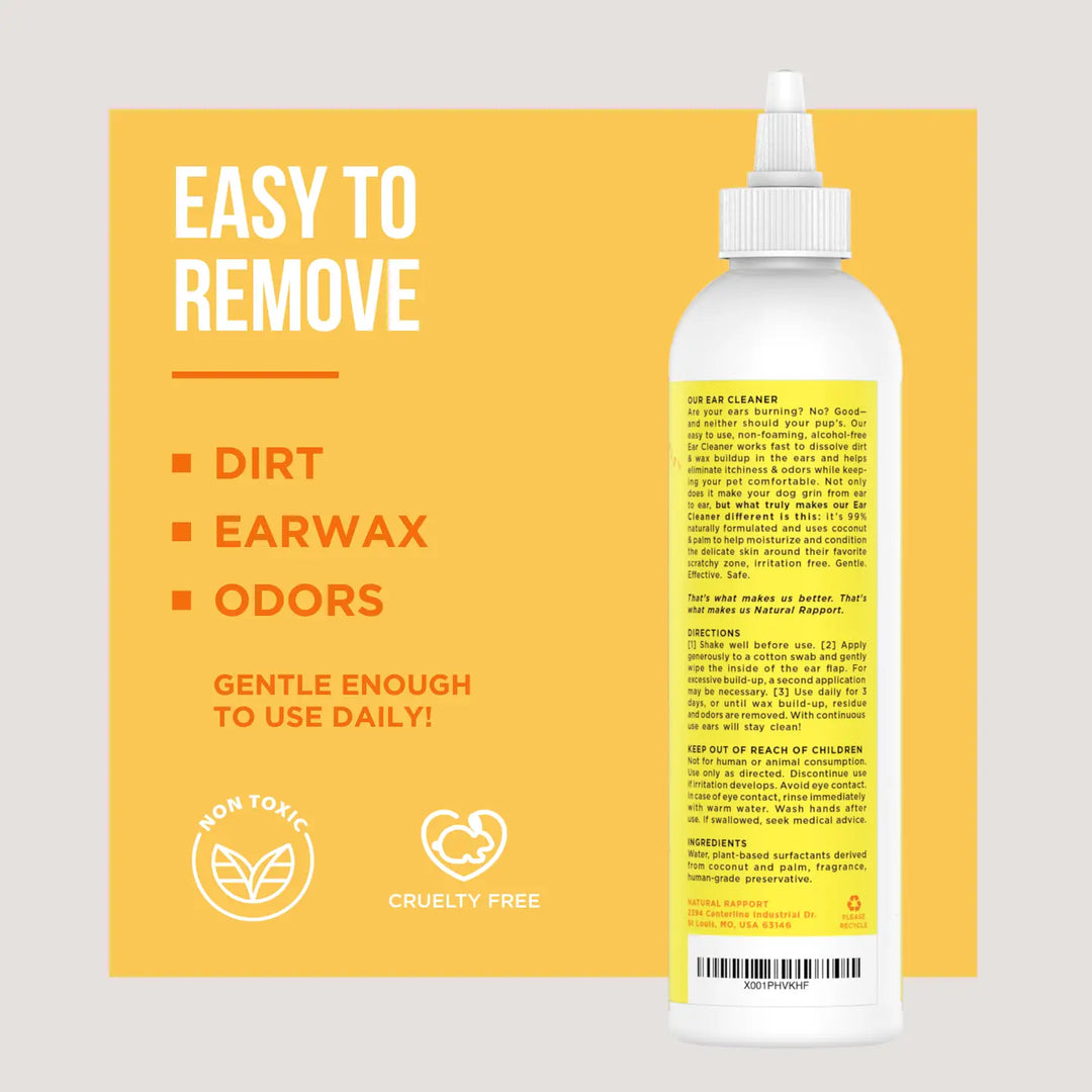 The Only Ear Cleaner Dogs Need (3oz)