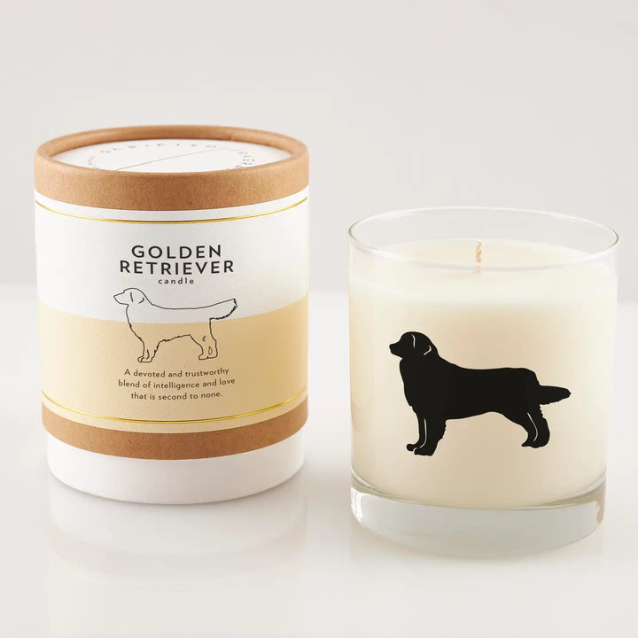 Golden Retriever Dog Breed Soy Candle