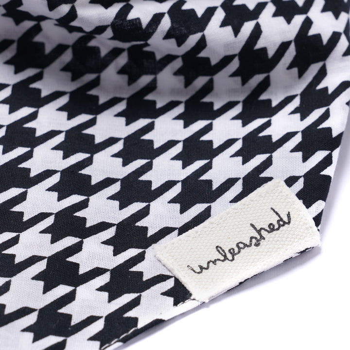 Unleashed Bandana - Classic Houndstooth