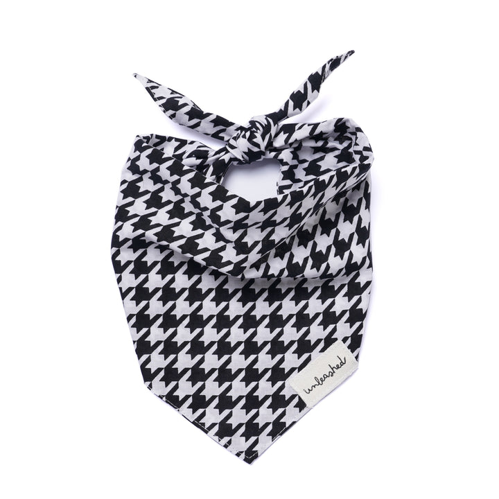 Unleashed Bandana - Classic Houndstooth