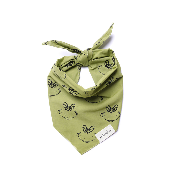 Unleashed Bandana- Grinch