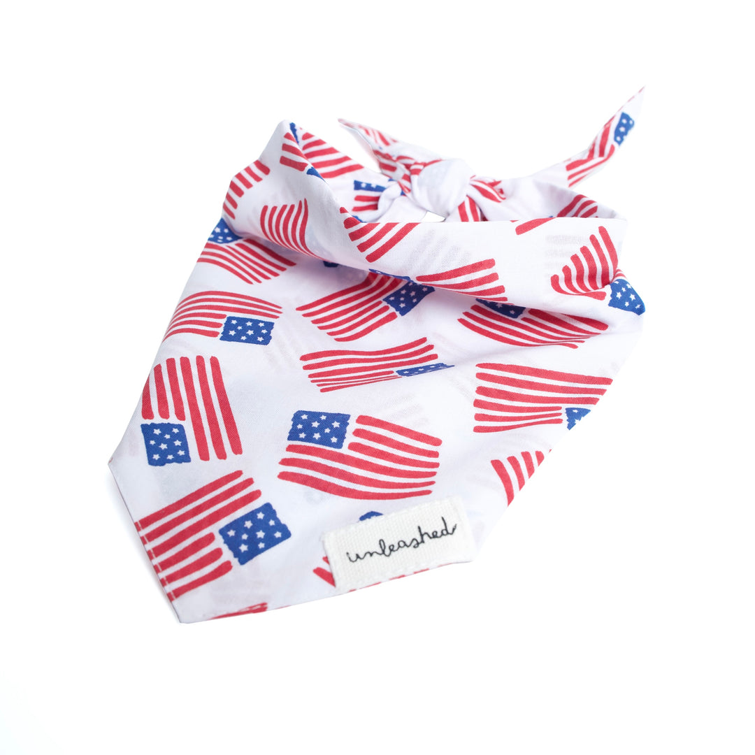 Unleashed Bandana - Patriotic Flag