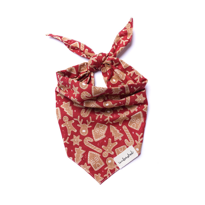 Unleashed Bandana- Santa's Cookies