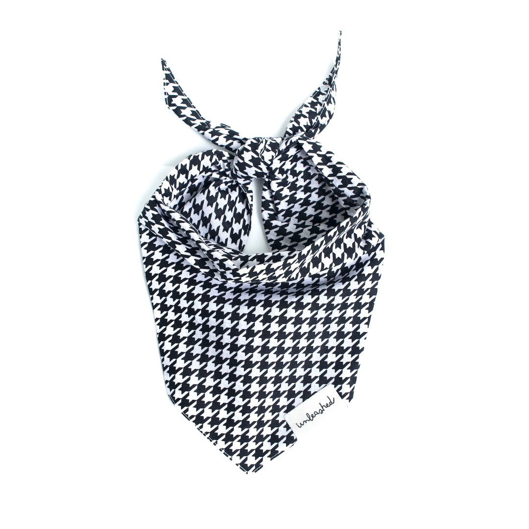 Unleashed Bandana - Classic Houndstooth