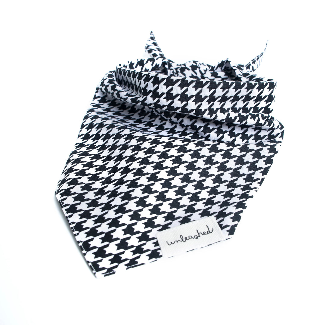 Unleashed Bandana - Classic Houndstooth