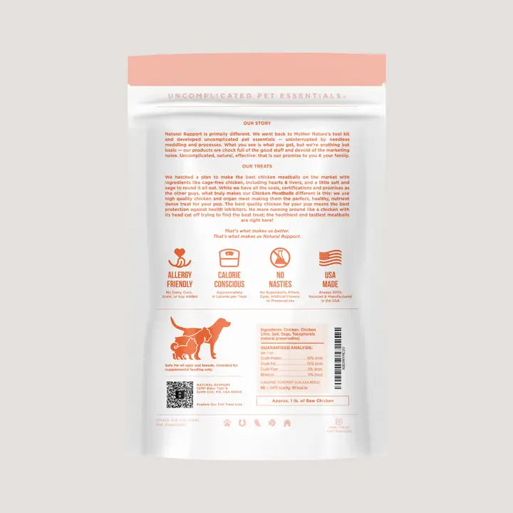 The Only Freeze Dried Chicken Meatballs Dogs Need