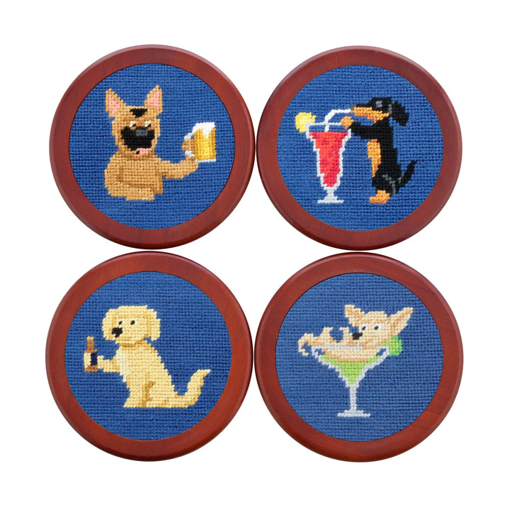 Smathers & Branson-Booze Hounds Coasters (Blueberry)