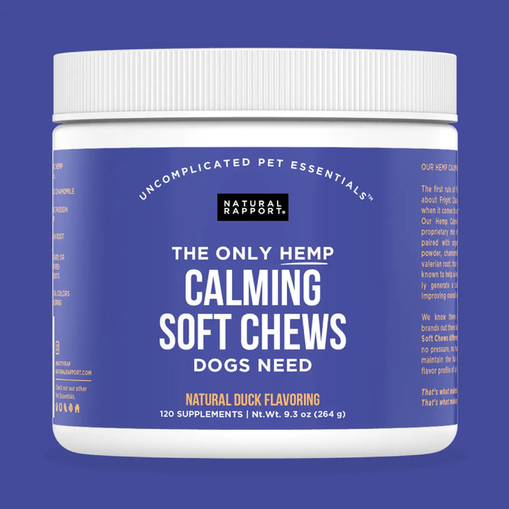 The Only Hemp Calming Soft Chews Dogs Need