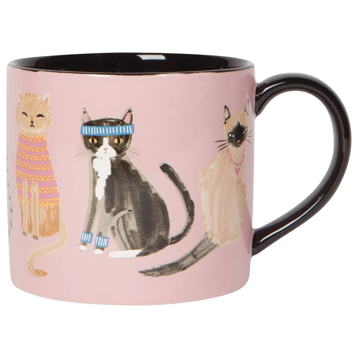 Feline Fine Mug in A Box