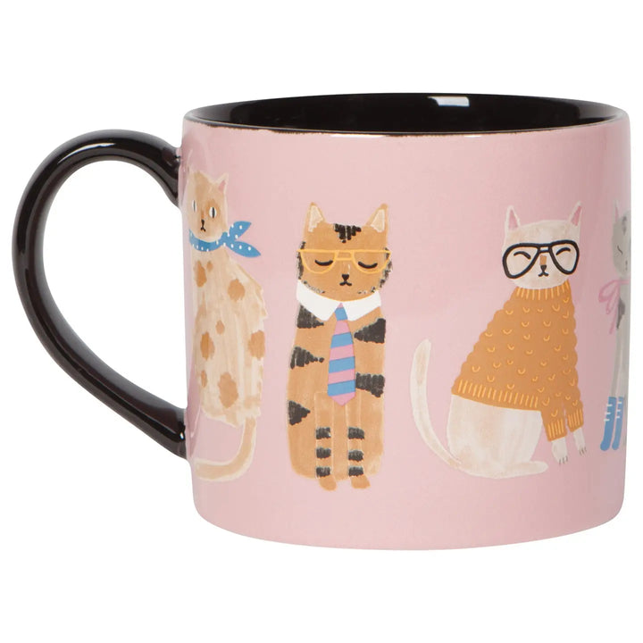 Feline Fine Mug in A Box