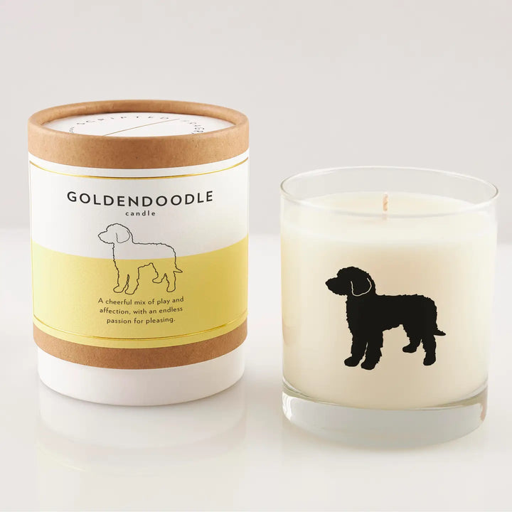 Goldendoodle Dog Breed Soy Candle
