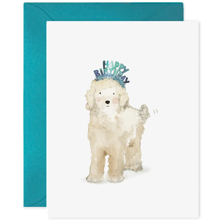 Lucy Dog Labradoodle | Birthday Card