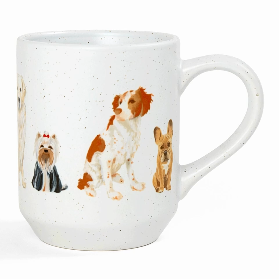Furry Friends Dogs Mug