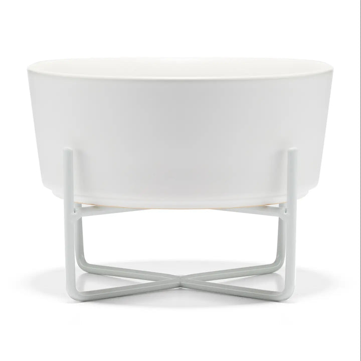 Simple Solid Bowl + Dog Bowl Stand (Small) (3 Colors)